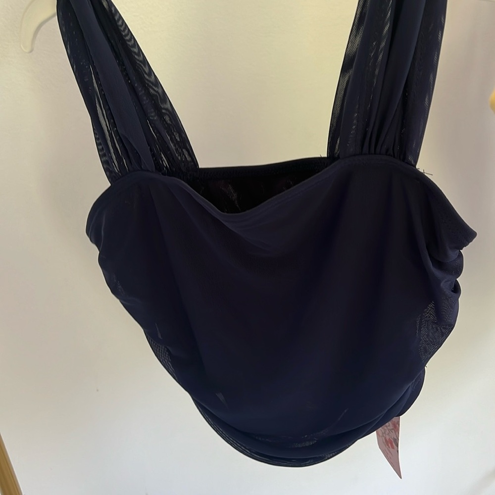 SHEIN navy blue tank top